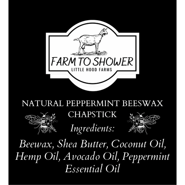 Peppermint Beewax Lip Balm