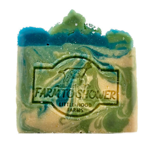 Goat milk soap, handmade soap, natural soap, cold process soap, bar soap, eucalyptus, spearmint