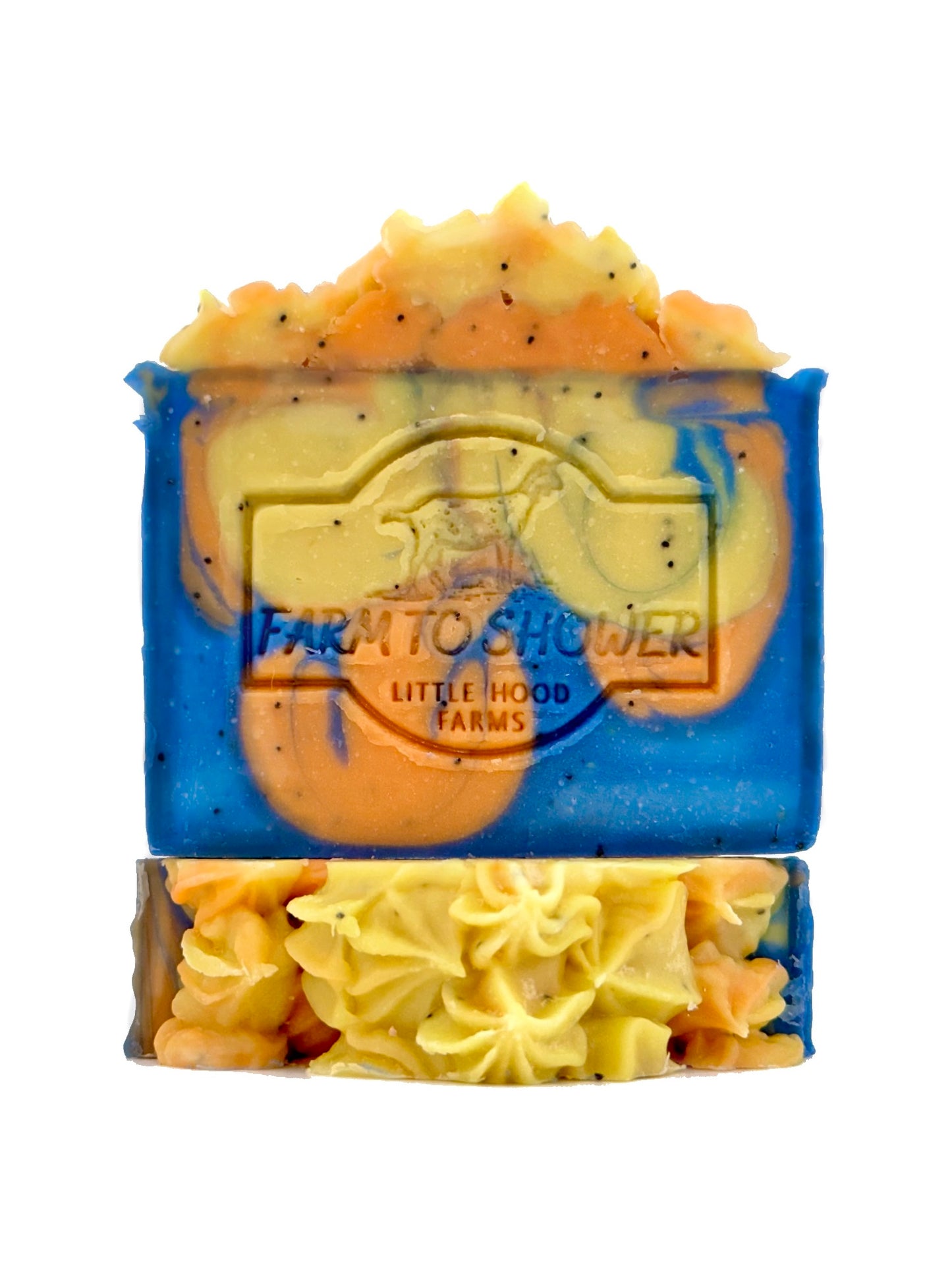 Goat milk soap, handmade soap, natural soap, cold process soap, bar soap, poppy seed soap
