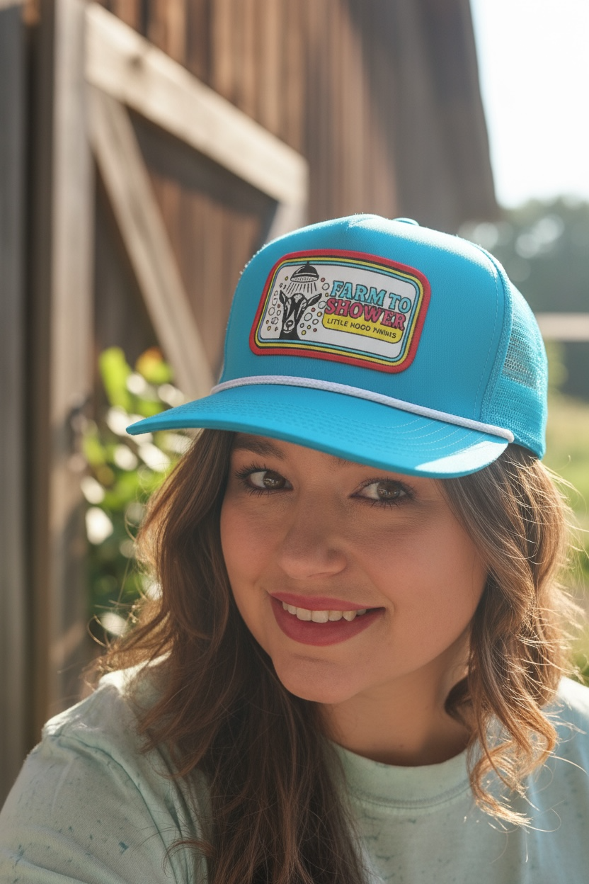 Farm to Shower Retro Trucker Hat