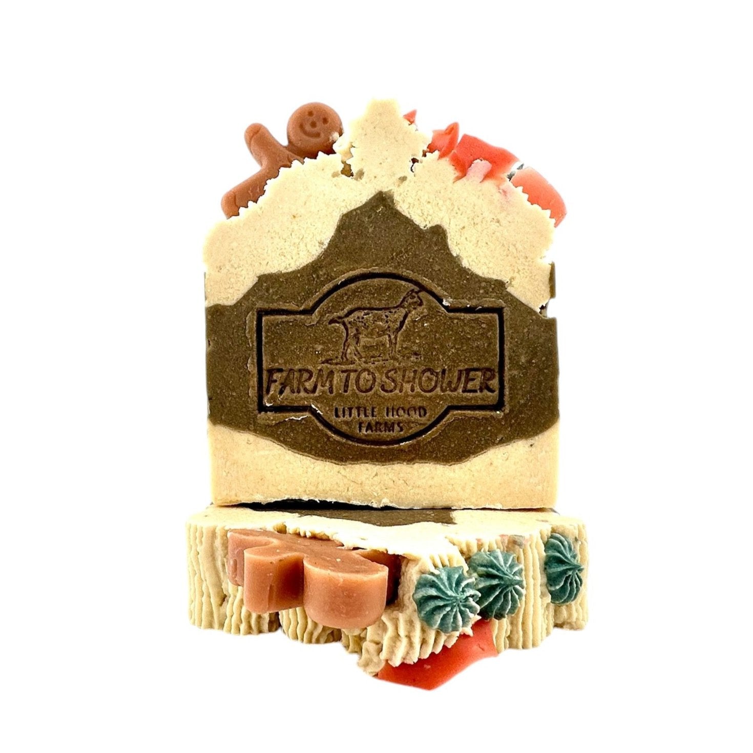 gingerbread house, gingerbread soap, christmas soap 