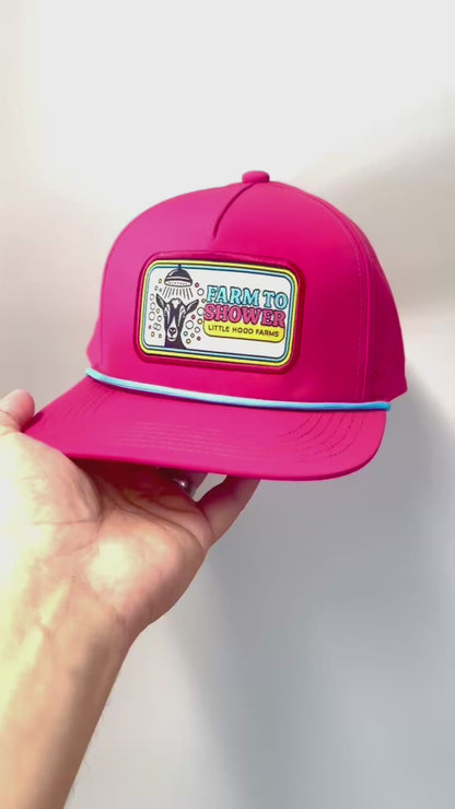 Farm to Shower Retro Trucker Hat